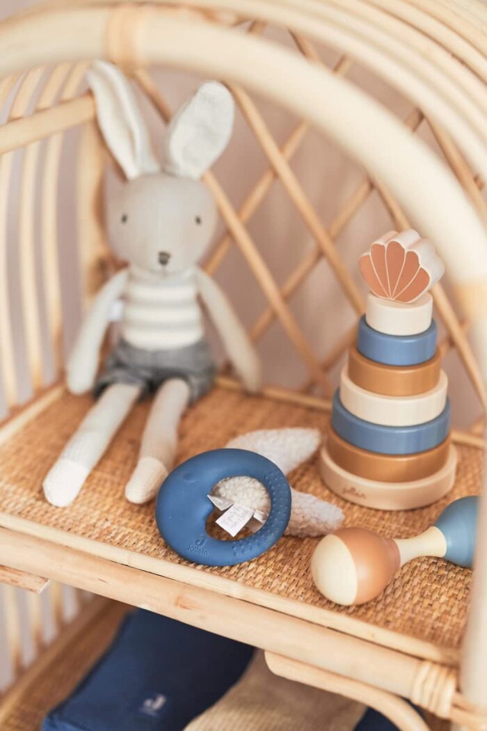 Jollein 037-001-65366 Stofftier Kuscheltier Hase Kaninchen Junge Joey grau 50 cm - Image 7