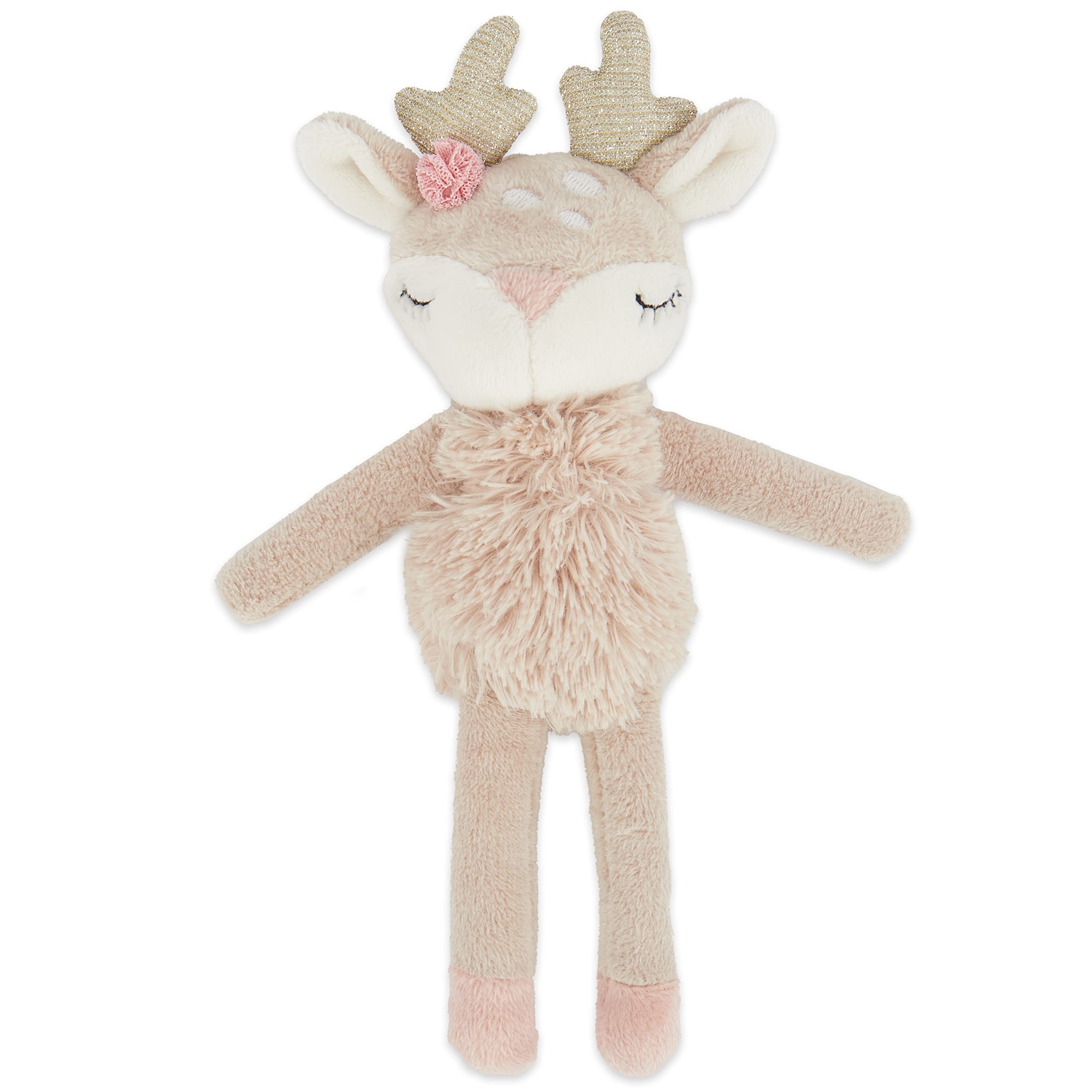 71GnwpXZimL Bieco Kuscheltier Reh Ella mit Rassel | Baby Kuscheltier ab 0 Monate Stofftier Baby Plüschtier Reh rentier - Image 1